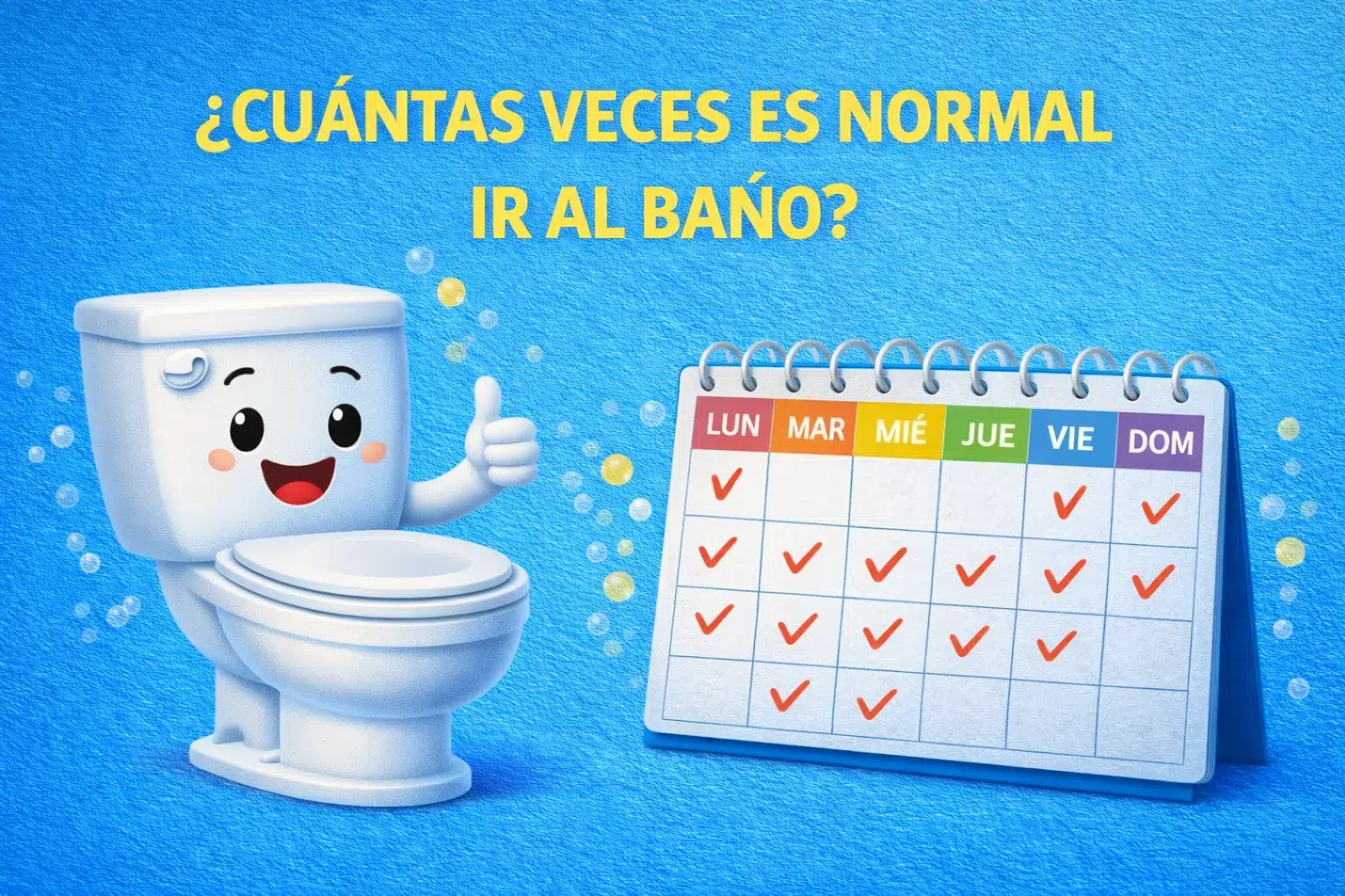 ¿Cuántas veces es normal ir al baño? Frecuencia intestinal normal según la ciencia